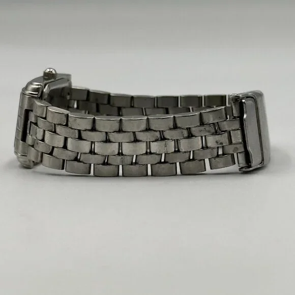 3/$30 Kenneth Cole Watch Women All Stainless Steel 21MM Case New Battery 6.75" - Picture 5 of 12